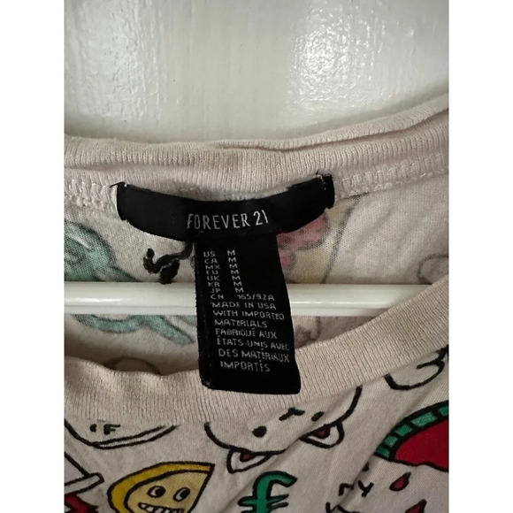 Forever21 Women’s size Medium Pop Art graphic Tanktop - Picture 4 of 6